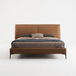 Berlin Caramel Faux Leather Bed