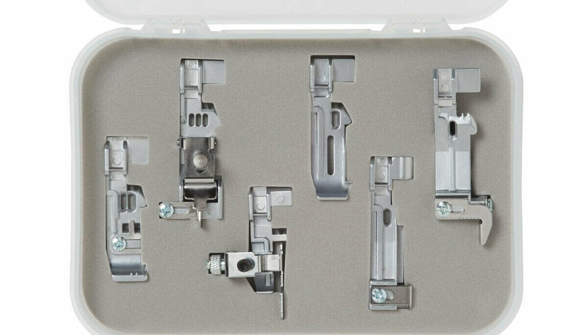 Bernette Serger 6pc Pack Presser Foot Set fits B44 B48 B64 B68