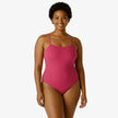 Berry Open-Back One-Piece Performance Swimsuit by Norca