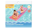 Bestway Summer Colors Transparent Floating Pool Mat