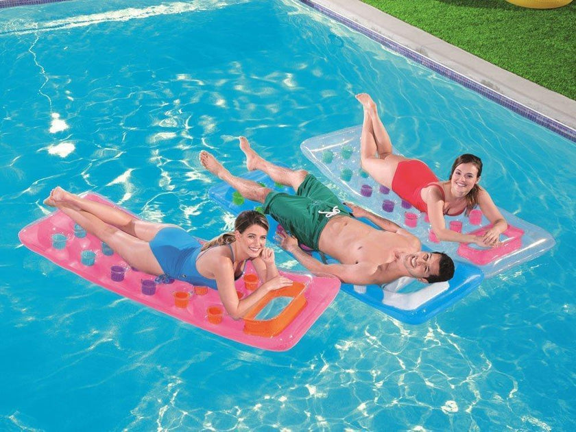 Bestway Summer Colors Transparent Floating Pool Mat