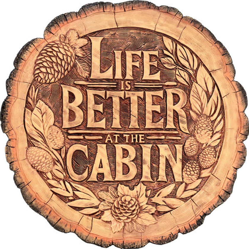 Better At The Cabin Stepping Stone
