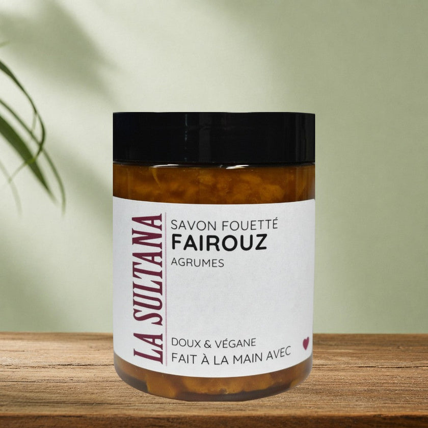 Savon fouetté FAIROUZ agrumes