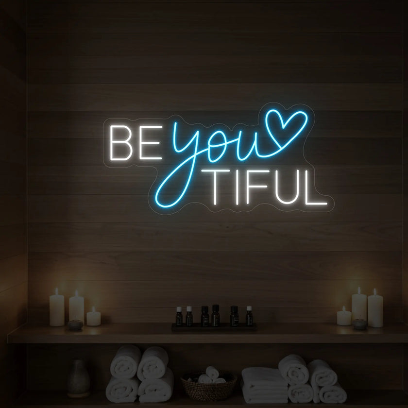 Beyoutiful Neon Sign