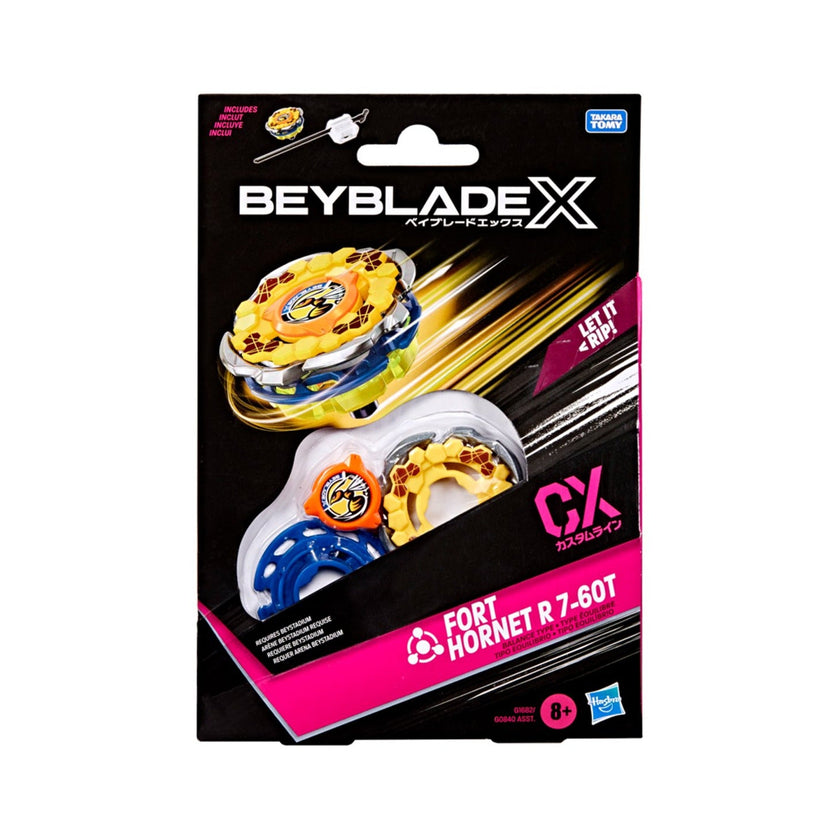 (Hasbro) Beyblade X - Fort Hornet R 7-60T CX Starter Pack