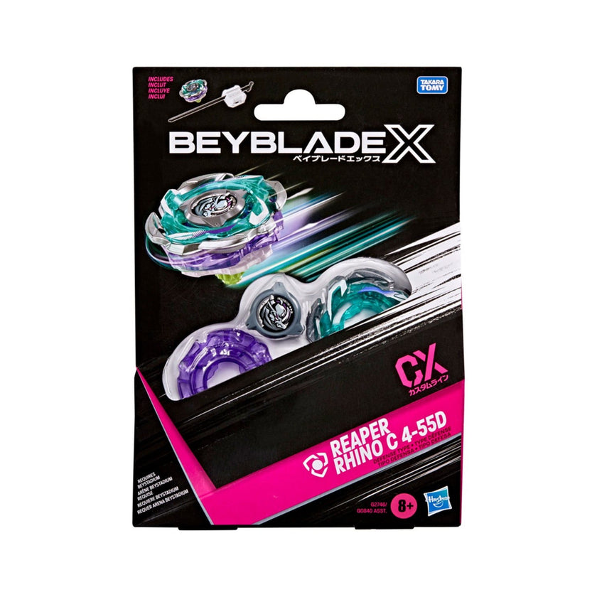 (Hasbro) Beyblade X - Reaper Rhino C 4-55D CX Starter Pack