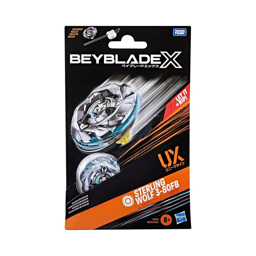 (Hasbro) Beyblade X - Sterling Wolf 3-80FB