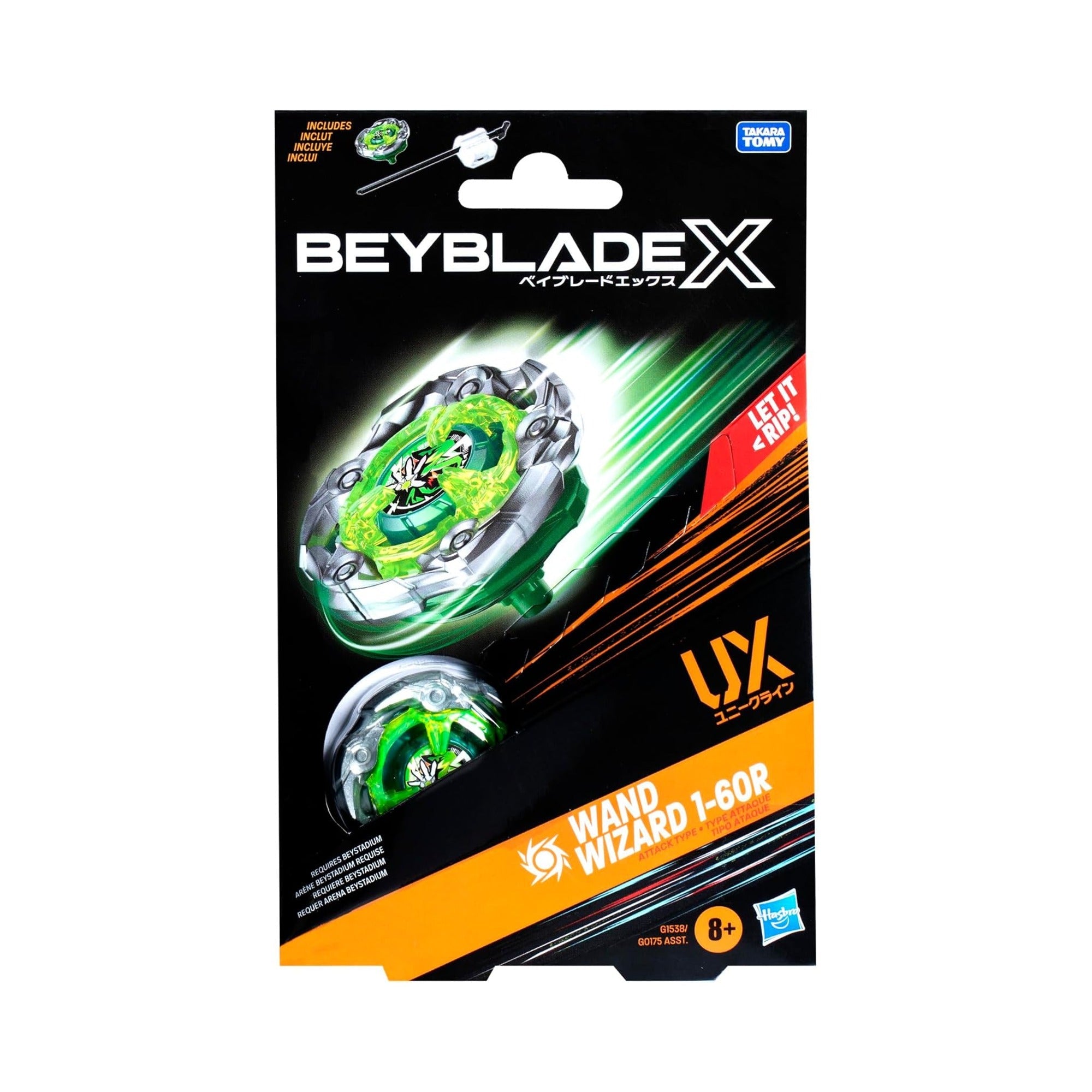 (Hasbro) Beyblade X - Wand Wizard 1-60R