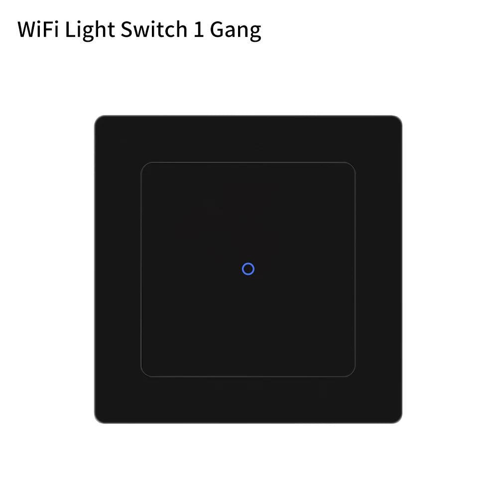 WiFi Smart Switch App Remote Control European Standard Black and White