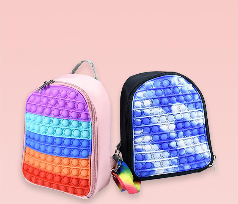 Silicone Lightweight Kids Backpack – Waterproof, Ergonomic School Bag for Children Ages 3–6