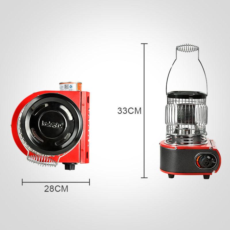 Portable Multifunctional Outdoor Gas Heater Stove – 2.0KW Camping Heating Companion
