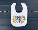 Rainbow Baby Bib