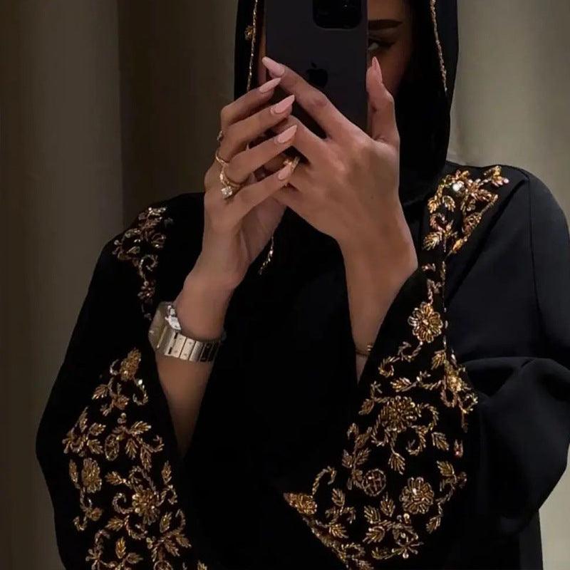 Muslim Women's Wear Long Sleeve Dress