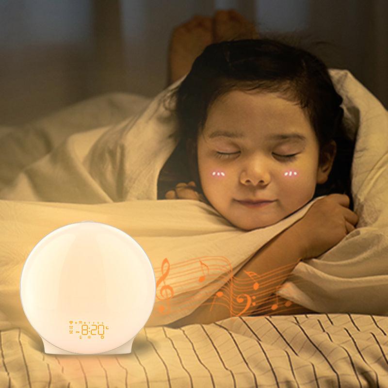 Sunrise Alarm Clock with Wake-Up Light Simulation