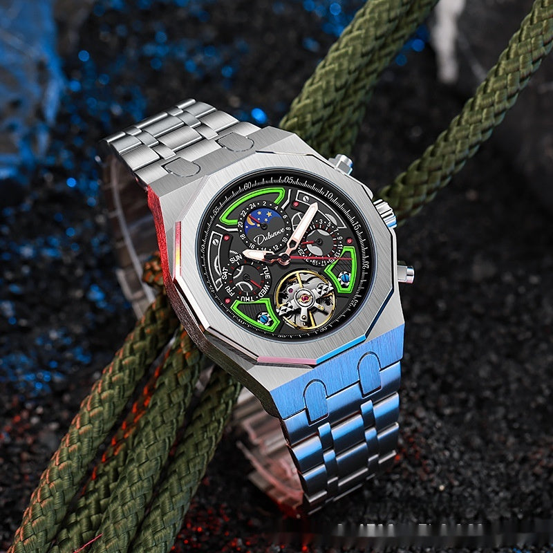 Men's Fully Automatic Mechanical Watch – Royal Oak Sport Style Waterproof Luxury Watch