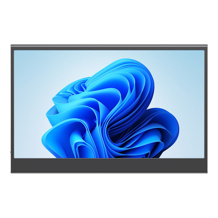 15.6-Inch Portable Monitor with Speakers – 1080P IPS, 99% sRGB, Mini HDMI & Type-C