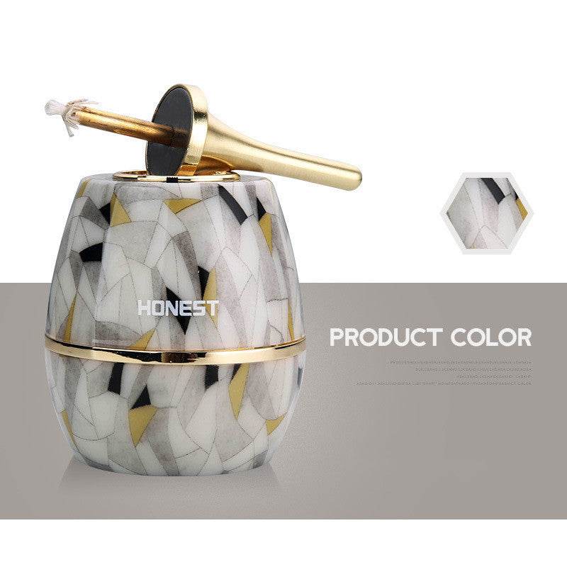 HONEST Personalized Metal Creative Oil-electric Hybrid Lighter Match Igniter