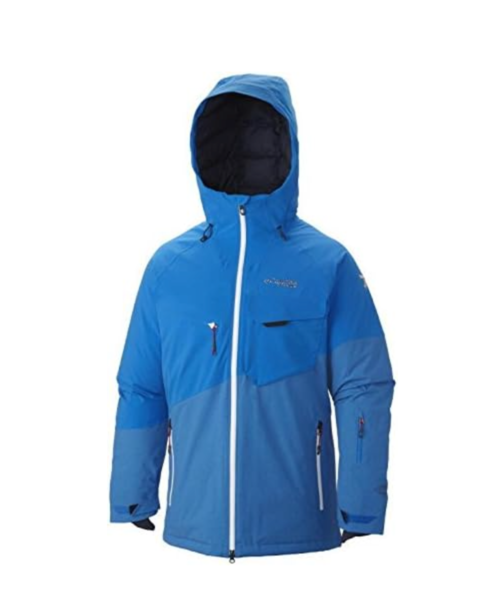 Columbia Titanium Men's First Tracks 860 TurboDown Insulated Ski Jacket Medium