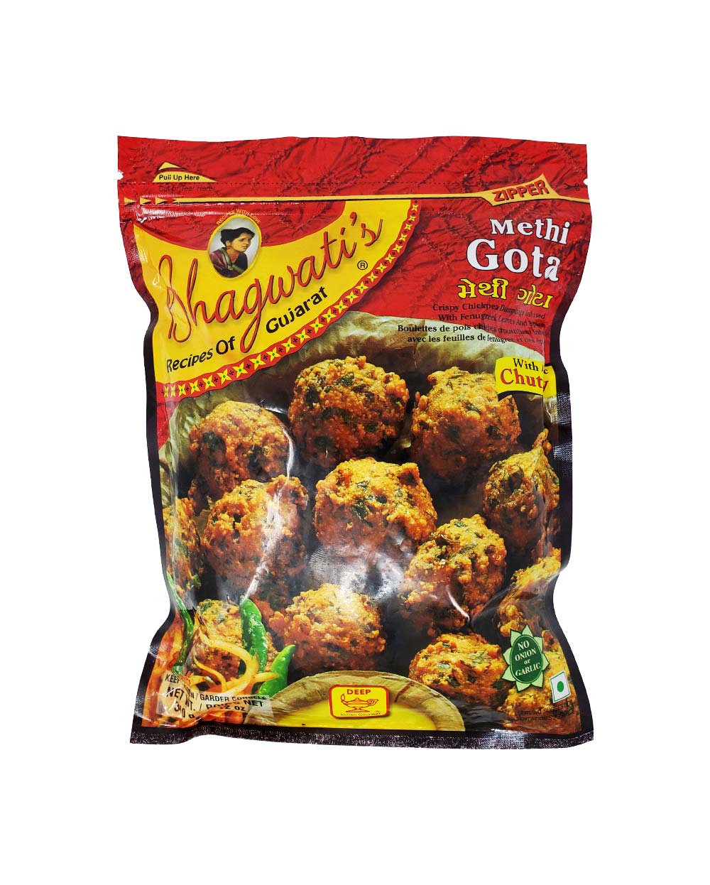 Bhagwatis  Frozen Methi Gota 340g