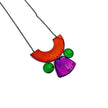 Big Bold Colorful Statement Necklace