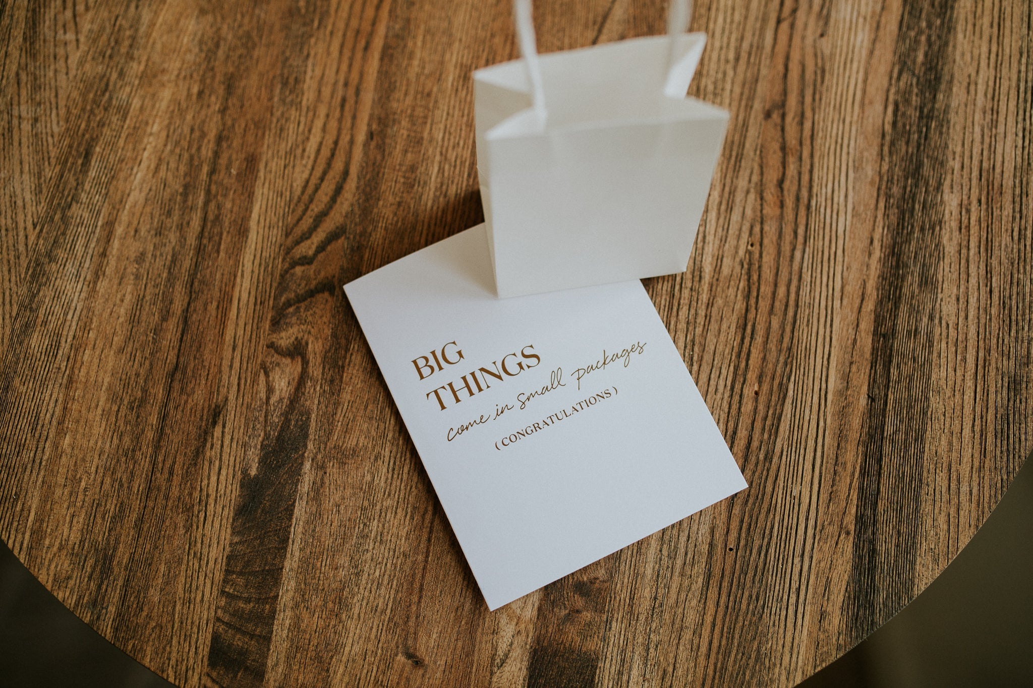 Big Things Small Packages