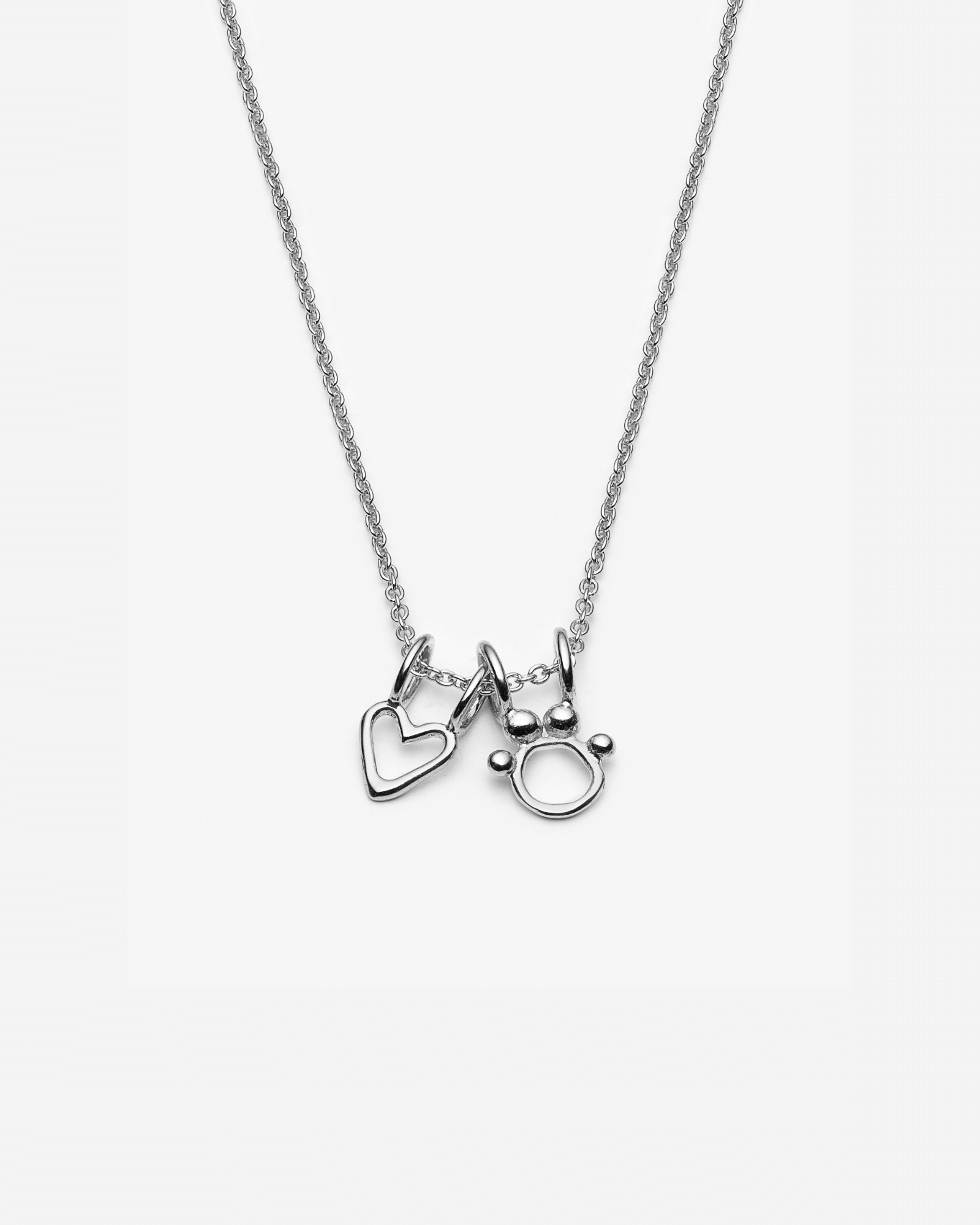 Collier coeur et patte pour l’amoureuse des animaux