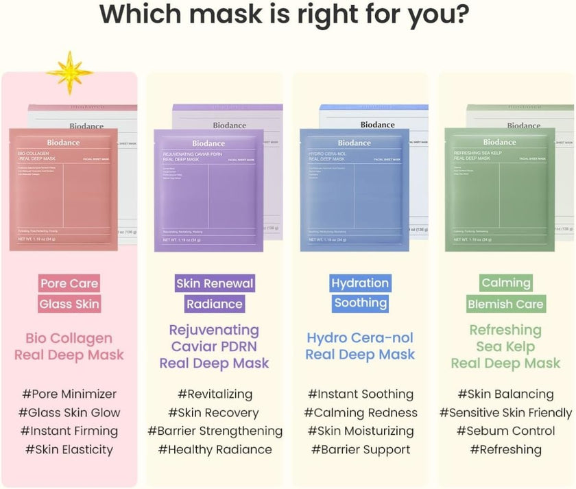 Biodance Bio-Collagen Real Deep Mask 34g