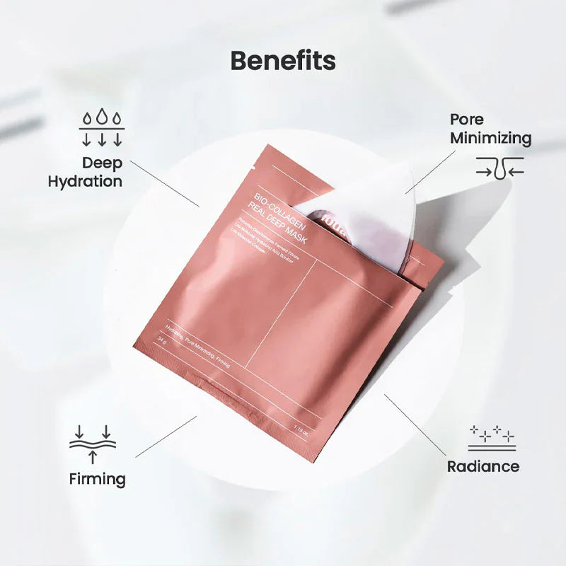 Biodance Bio-Collagen Real Deep Mask 34g - 1 BOX 4PCS