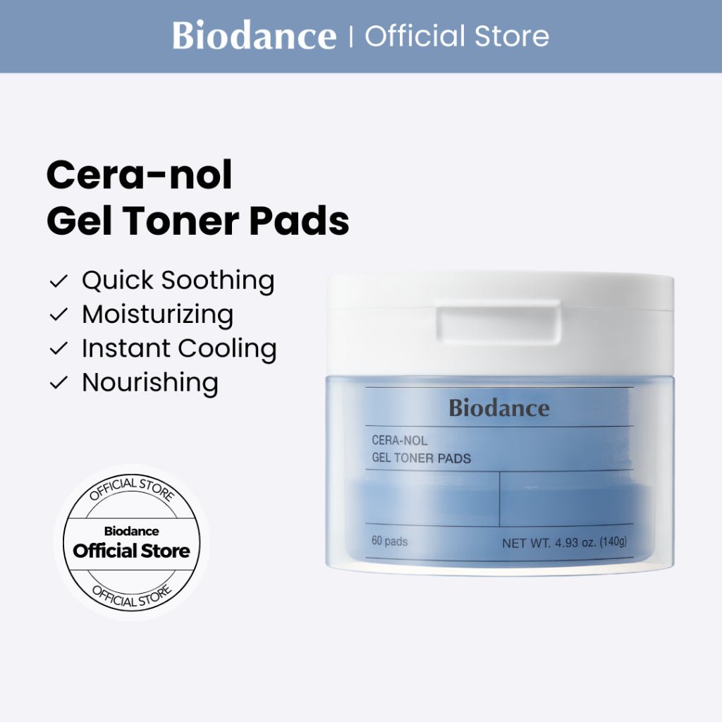Biodance Cera-nol Gel Toner Pads 140g / 60pads