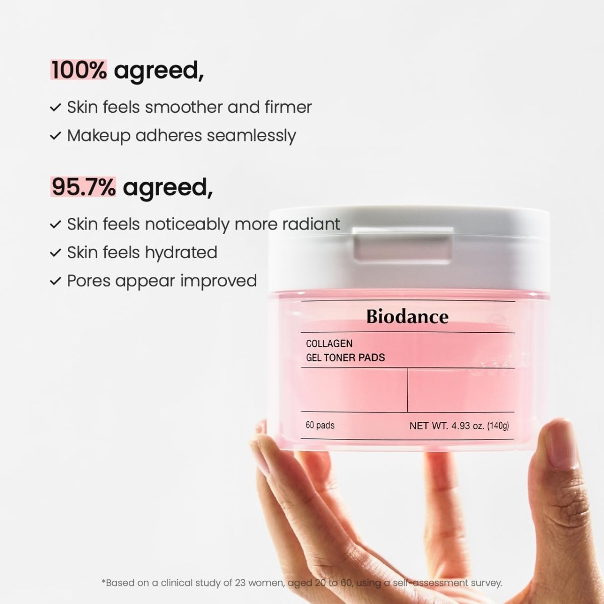 Biodance Collagen Gel Toner Pads 140g / 60pads