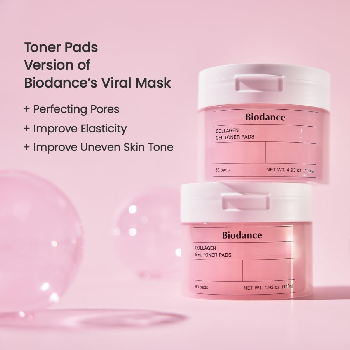 Biodance Collagen Gel Toner Pads 140g / 60pads