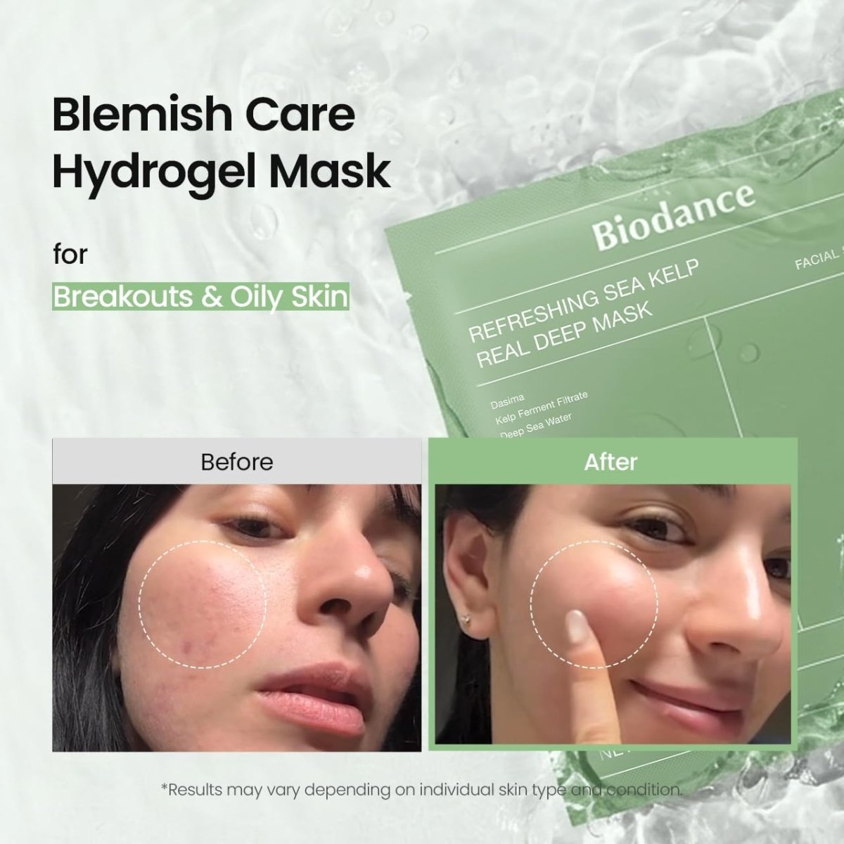 Biodance Refreshing Sea Kelp Real Deep Mask 34g