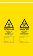 Biohazard Waste Bag, 16.5