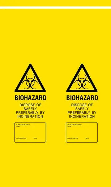 Biohazard Waste Bag, 16.5