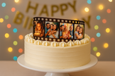 Edible Photo Reel - Custom Memory Strip Cake Toppers