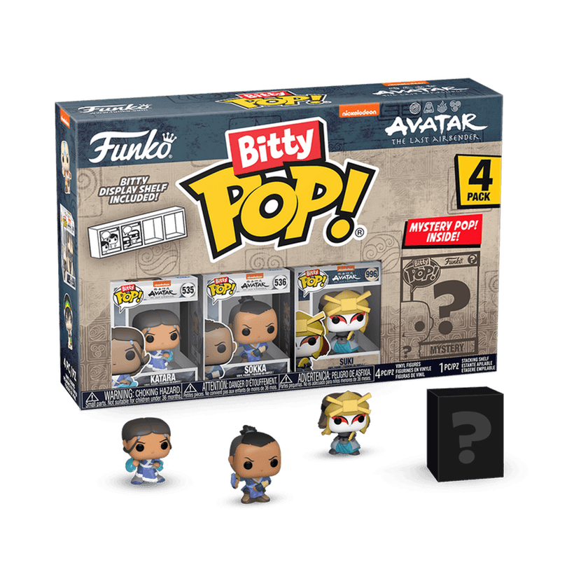 Bitty POP! Avatar the Last Airbender Katara, Sokka, Suki