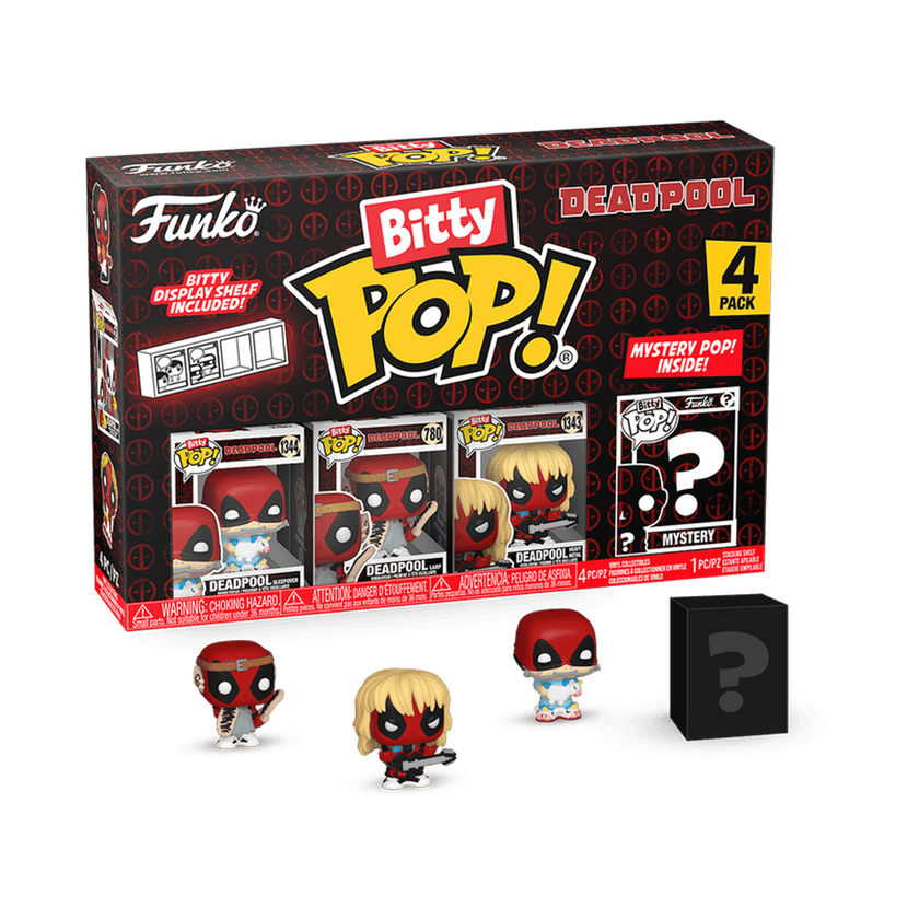 Bitty POP! Deadpool Sleepover, Larp, Heavy Metal
