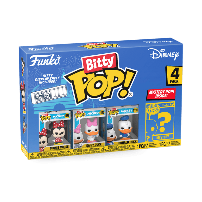 Bitty POP! Disney Classic Minnie, Daisy, Donald