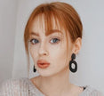 Black Clip On Earrings for Non Pierced Ears- 