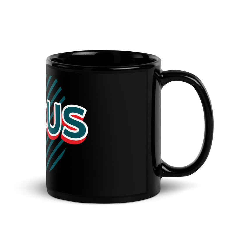 Black Glossy Mug