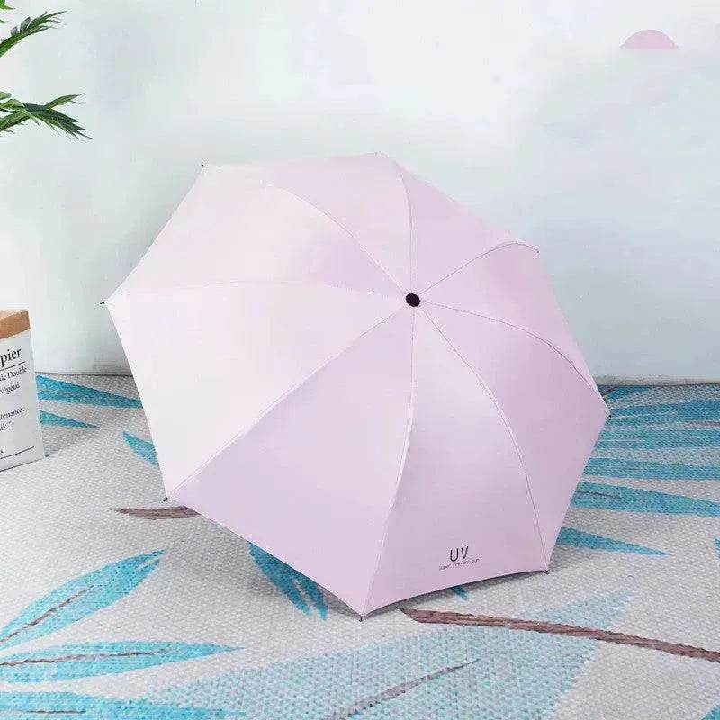 Black Gum Sunscreen Anti Ultraviolet Umbrella Advertising Umbrella Daisy Umbrella Umbrella Girl