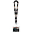 Black Panther Retractable Zip Card Holder Lanyard