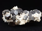 Black Pyrite & Quartz Cluster – Fengjiashan Mine (836g)