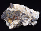 Black Pyrite & Quartz Cluster – Fengjiashan Mine (836g)