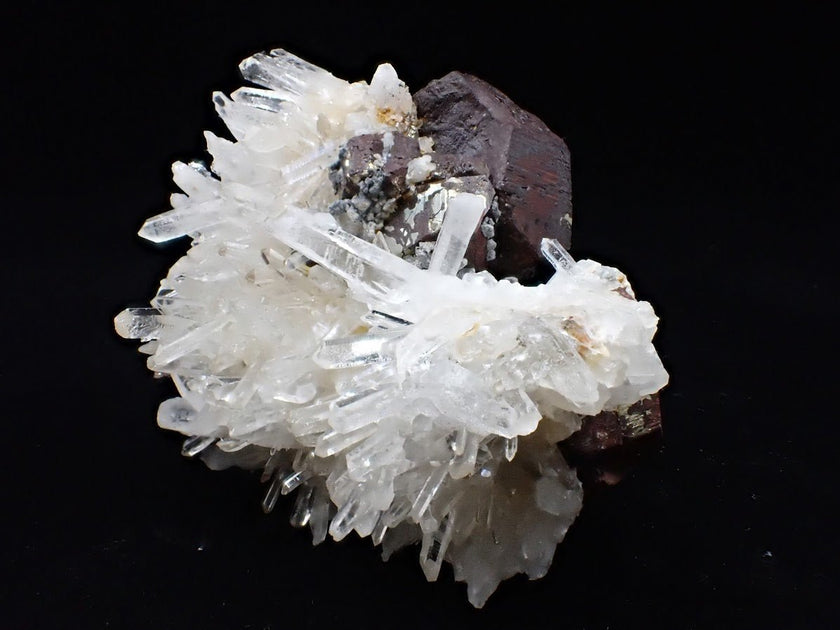Black Pyrite & Quartz – Fengjiashan Mine (2.5