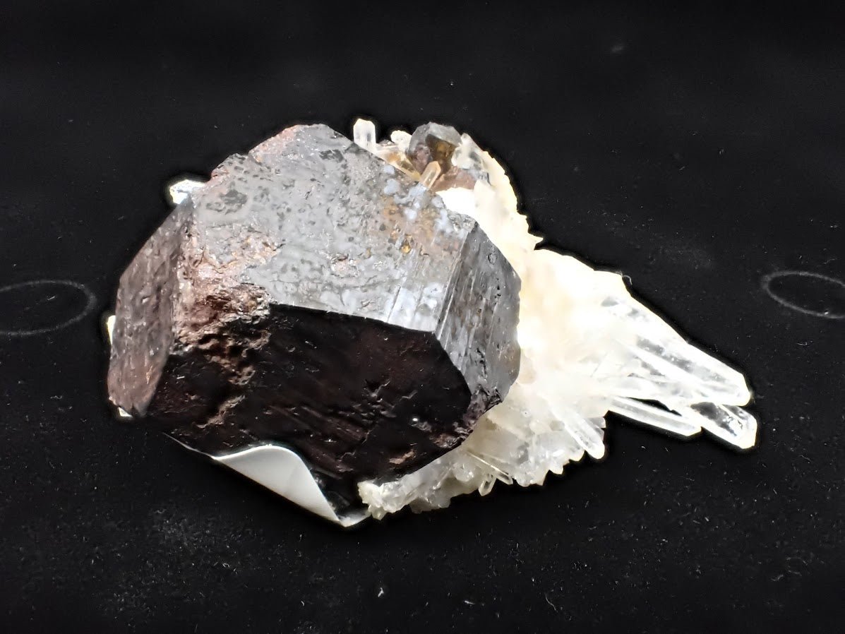 Black Pyrite with Quartz – Fengjiashan Mine (2