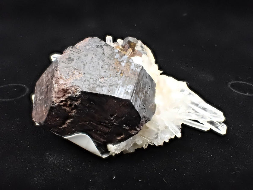 Black Pyrite with Quartz – Fengjiashan Mine (2