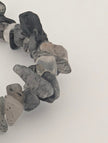 Black Rutile Quartz / Tourmalinated Quartz Bracelets – Chip & 8mm Beads