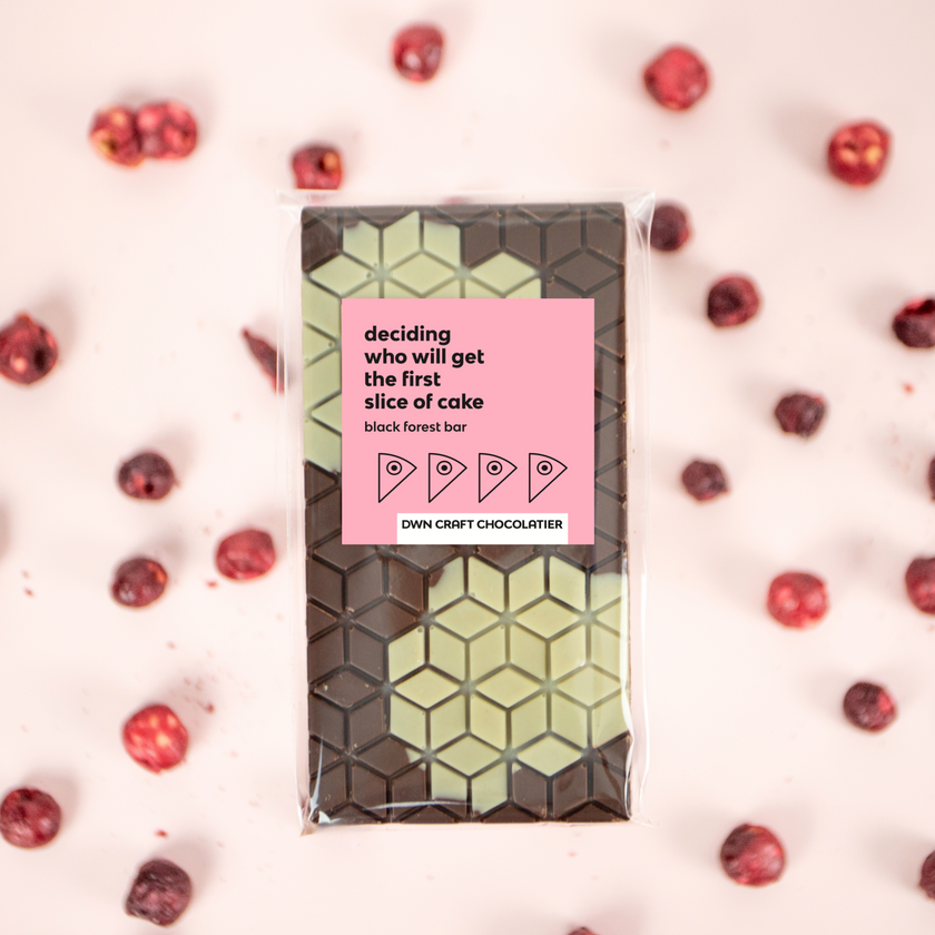 black forest chocolate bar