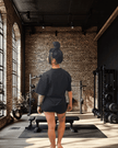BulkBully GOALS Collection - T-shirt oversize noir pour femme